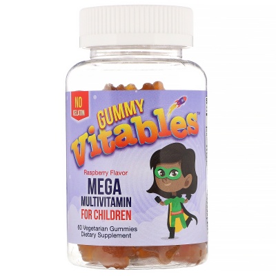  Gummy Vitables Mega Multivitamin For Children  60 
