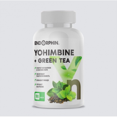  ENDORPHIN Yohimbine + Green Tea 90 