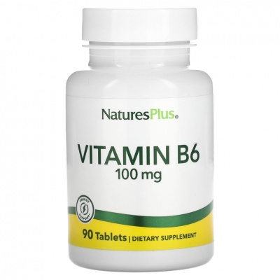  Natures Plus VITAMIN B-6 100  90 